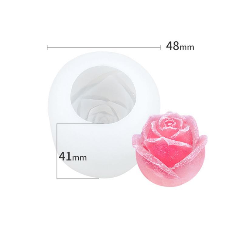 Avelena | 3D Silikon Rosenform Eiswürfelform