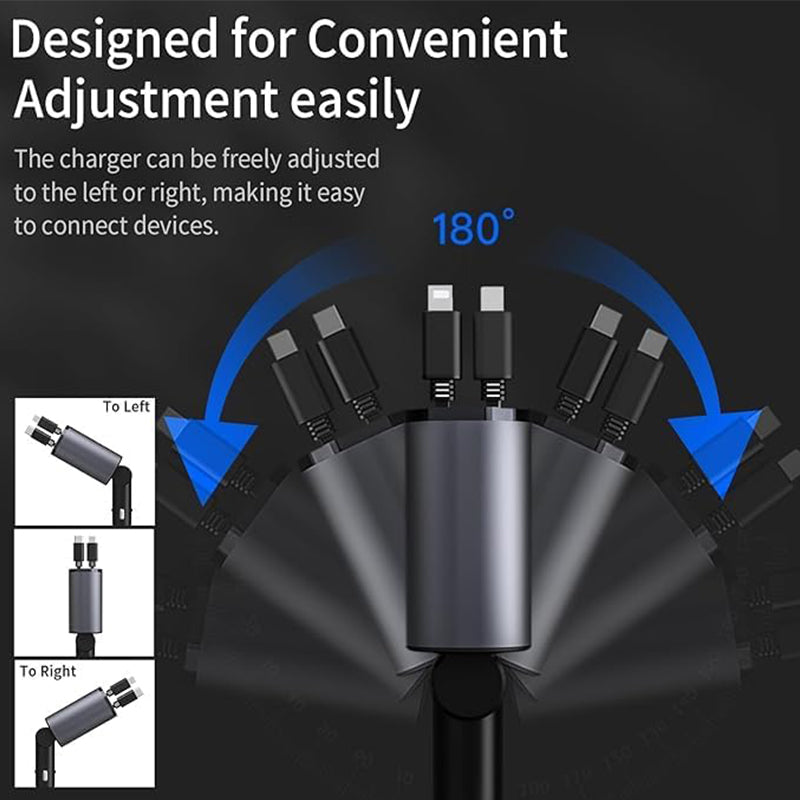 Avelena | 4 in 1 Schnell Auto Handy Ladegerät