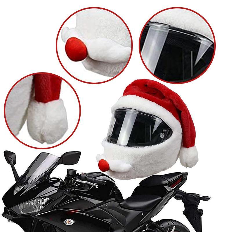 Avelena | Weihnachtsmann Motorradhelm Protektor