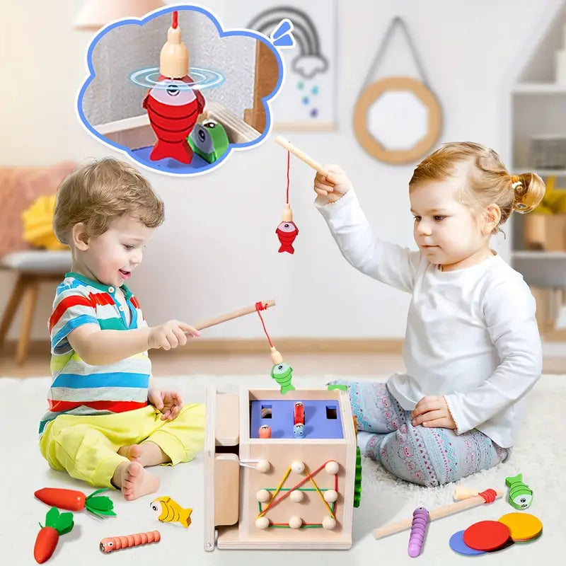 Avelena | Aktivitätswürfel – Lernspielzeug für Kreativität & frühe Entwicklung