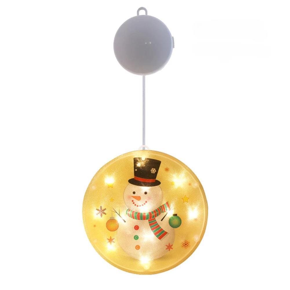 Avelena | Weihnachtsbaum LED Fensterlichter – 3D batteriebetriebene Feenlichter mit einfacher Aufhängung und doppelseitigem Klebeband