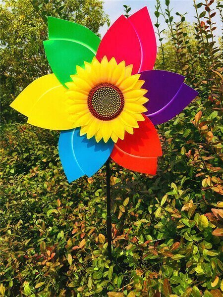 Avelena | Suncharm Bunter Sonnenblumen-Windmühle