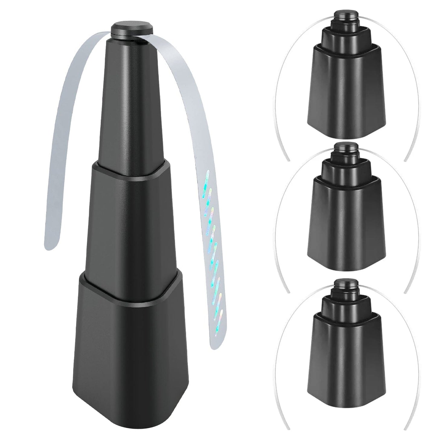Avelena | 4-Teilig: Fliegenabwehr Ventilator Tisch Batteriebetriebene Insektenabwehr