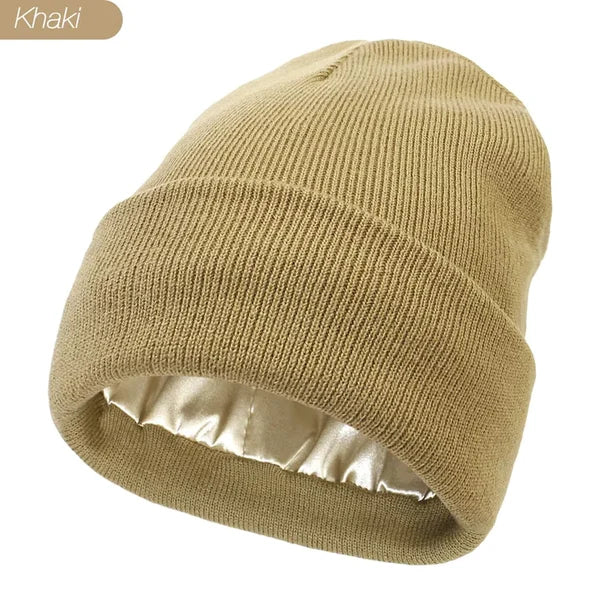 Avelena | Unisex Beanie | Anti-Statik & Anti-Frizz | Weiches, Glattes Gewebe | Verwirrungsfreies Design