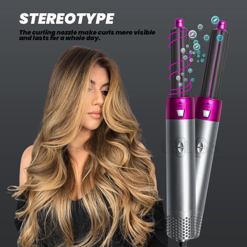 Avelena | 5 in 1 Professionelles Multifunktionales Haarstyling-Werkzeug