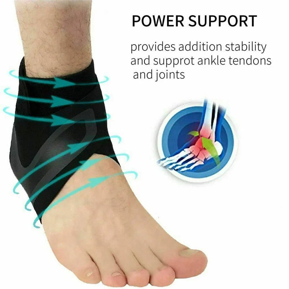 Avelena | Plantar Knöchel X Wickelstütze Kompressionssocke