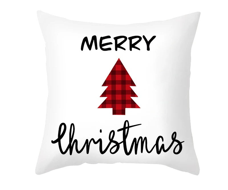 Avelena | Weihnachtskissenbezug – Festliches Santa- und Elchdesign für Weihnachtsdekoration & Perfektes Neujahrsgeschenk