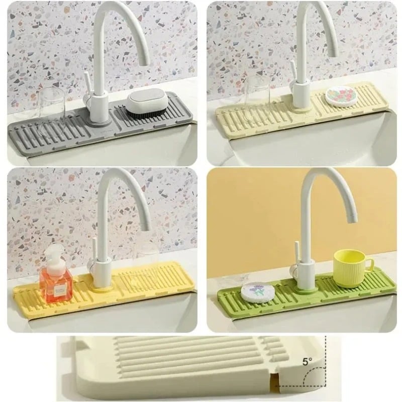 Avelena | TrockeneZone Wasserhahnschutz & Abtropfmatte