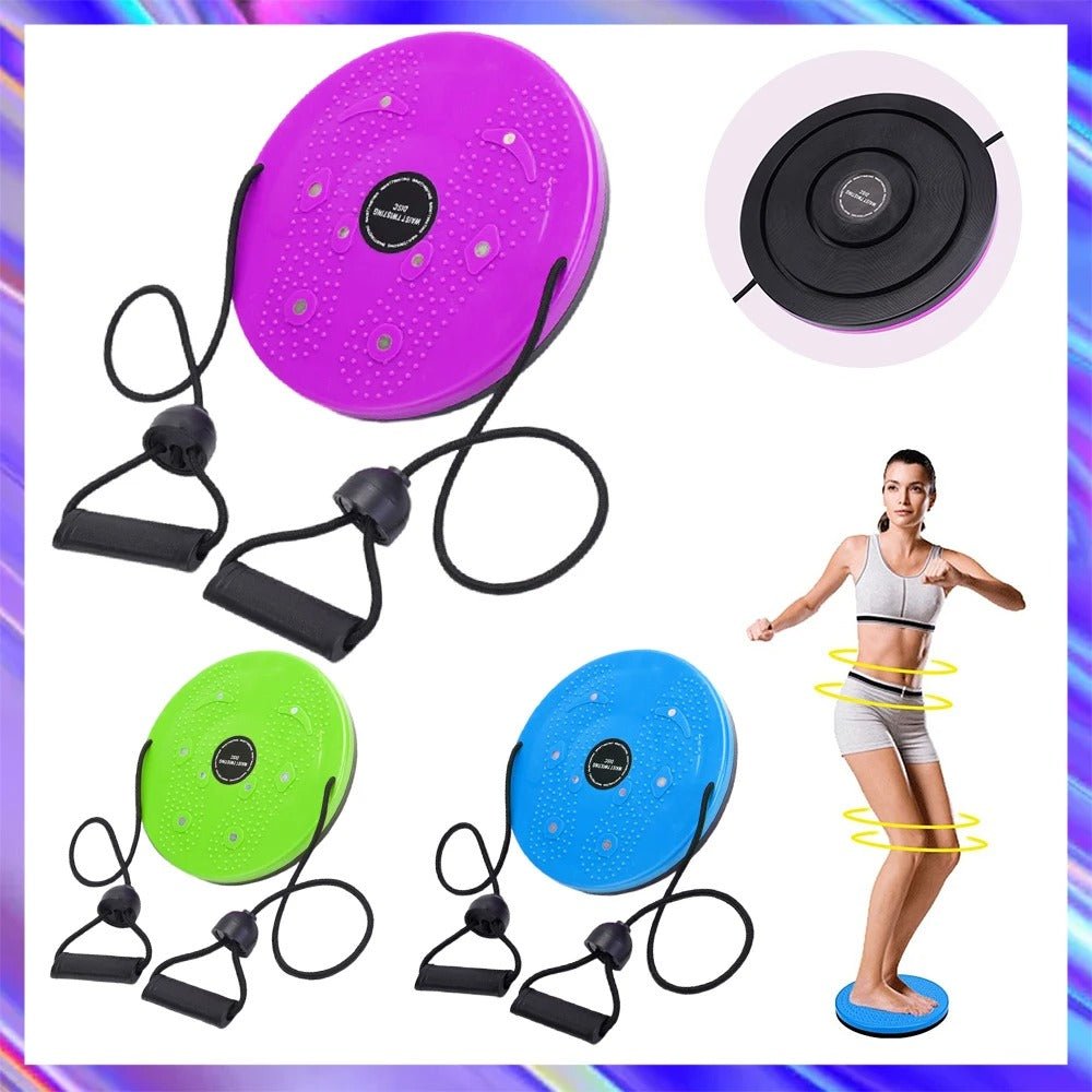 Avelena | Taille Flüster Drehplatte Pro | Magnetisches Massage Balance Board für Kernstärke & Taillentraining zu Hause