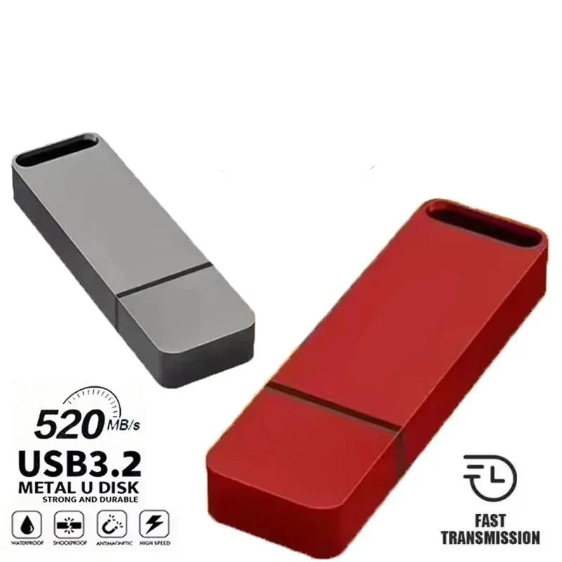 Avelena | USB 3.2 Flash-Laufwerk | Hochgeschwindigkeits-, langlebiges Metallgehäuse & wasserdicht für Windows und Mac OS