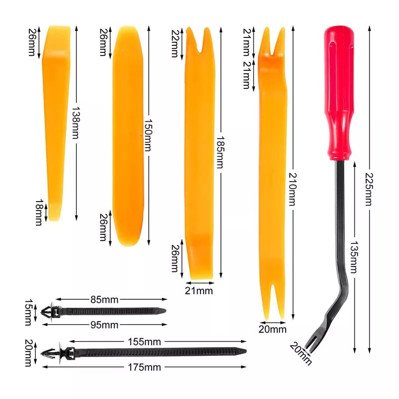 Avelena | SicherClip Langlebige Mühelose Autoreparaturen