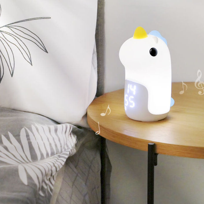 Avelena | Unilora DreamLight Wecker | Einhorn Design | Timer & LED Nachtlicht | Kinderzimmer-Deko