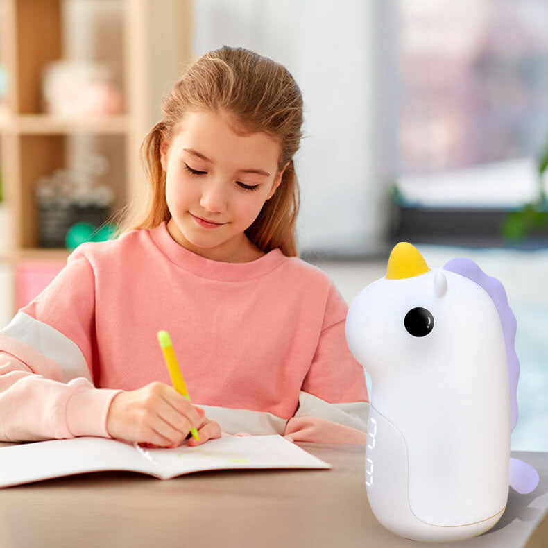 Avelena | Unilora DreamLight Wecker | Einhorn Design | Timer & LED Nachtlicht | Kinderzimmer-Deko