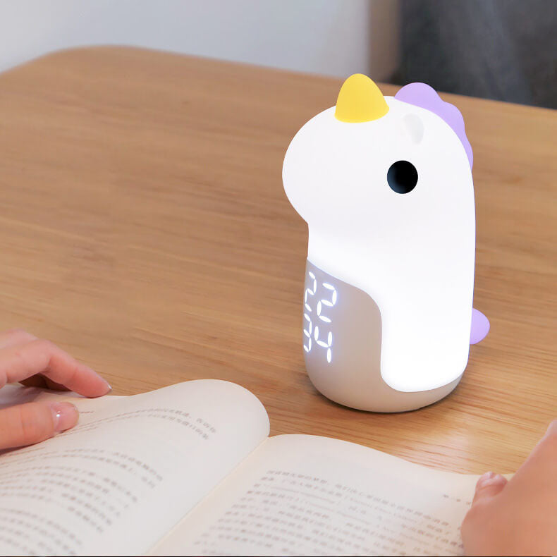 Avelena | Unilora DreamLight Wecker | Einhorn Design | Timer & LED Nachtlicht | Kinderzimmer-Deko