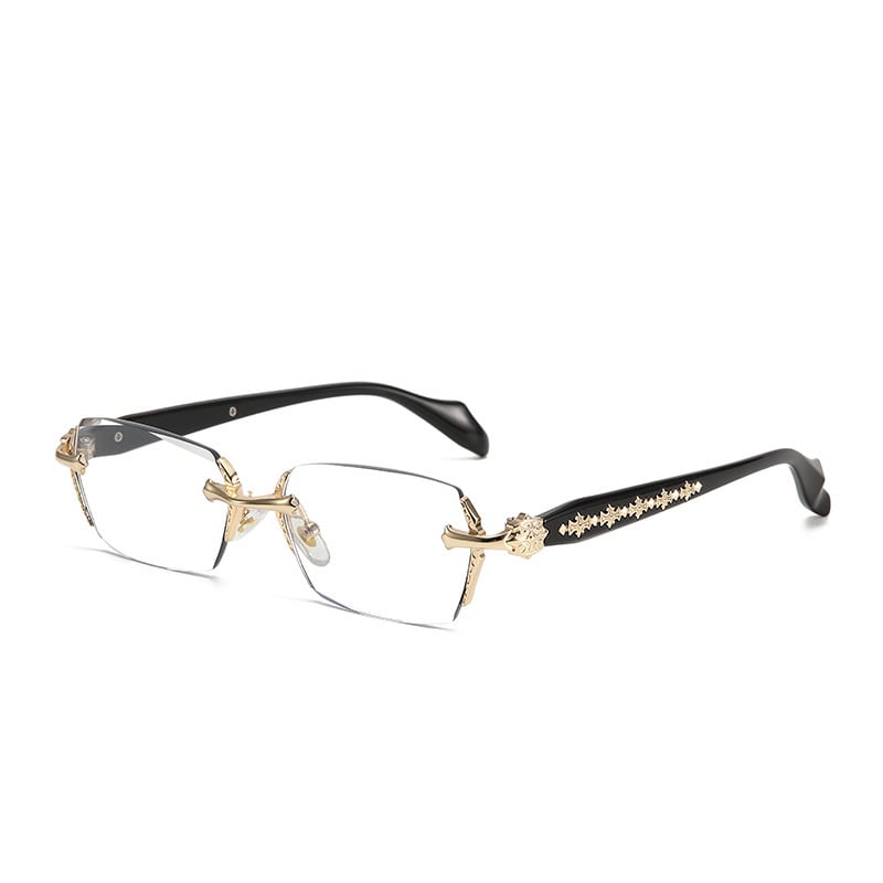 Avelena | Anti-Blaulicht Presbyopie Brille Hd rahmenlose Brille