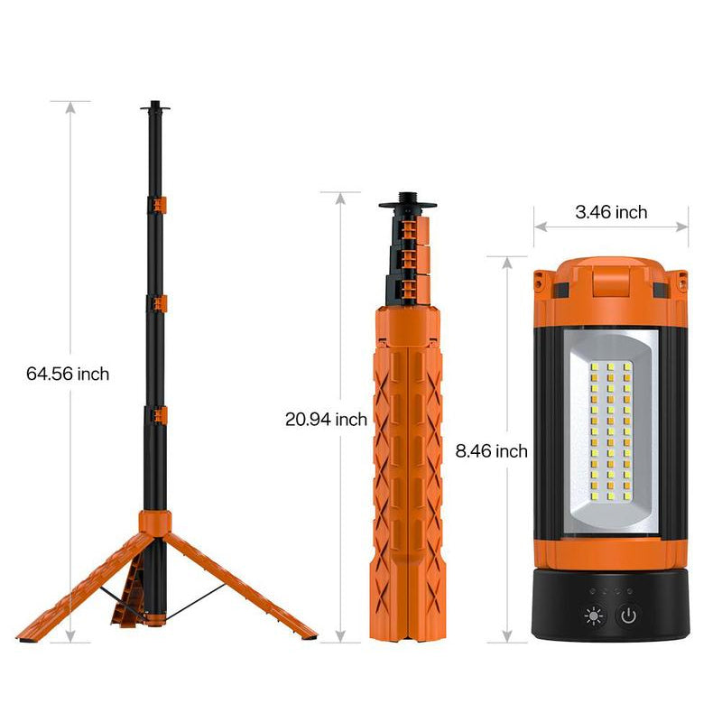 Avelena | Wiederaufladbare Campinglampe mit Ständer