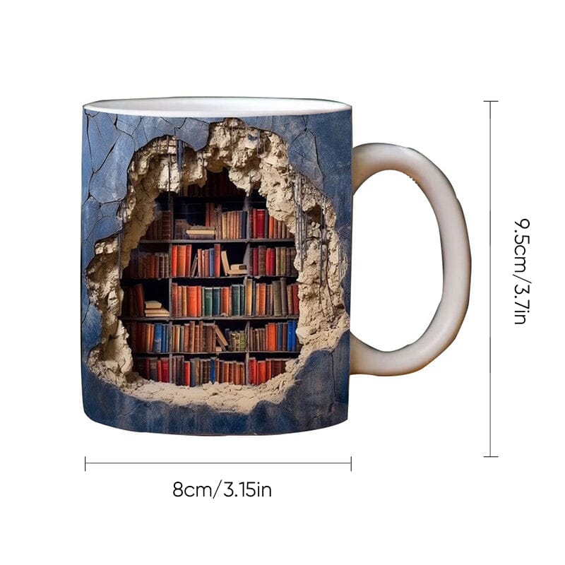 Avelena | 3D Bücherregal Tasse
