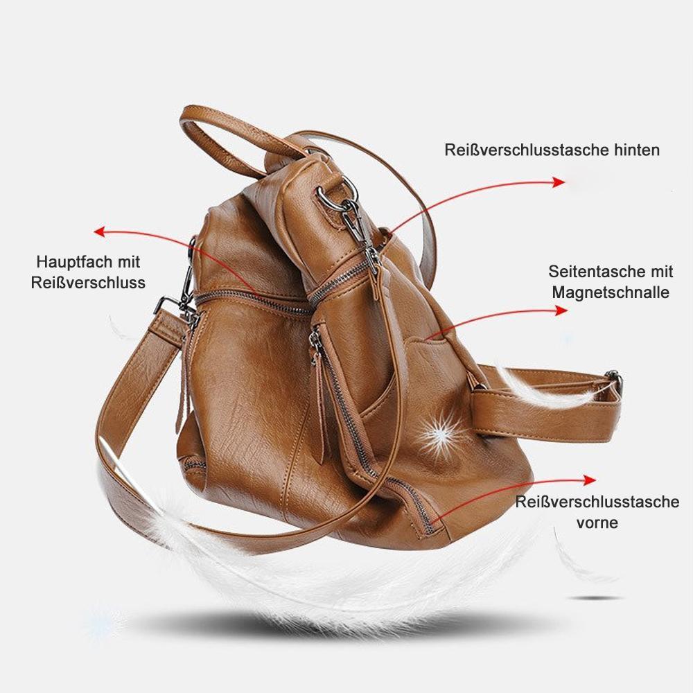 Avelena | Rucksack mit großer Kapazität - Vollleder