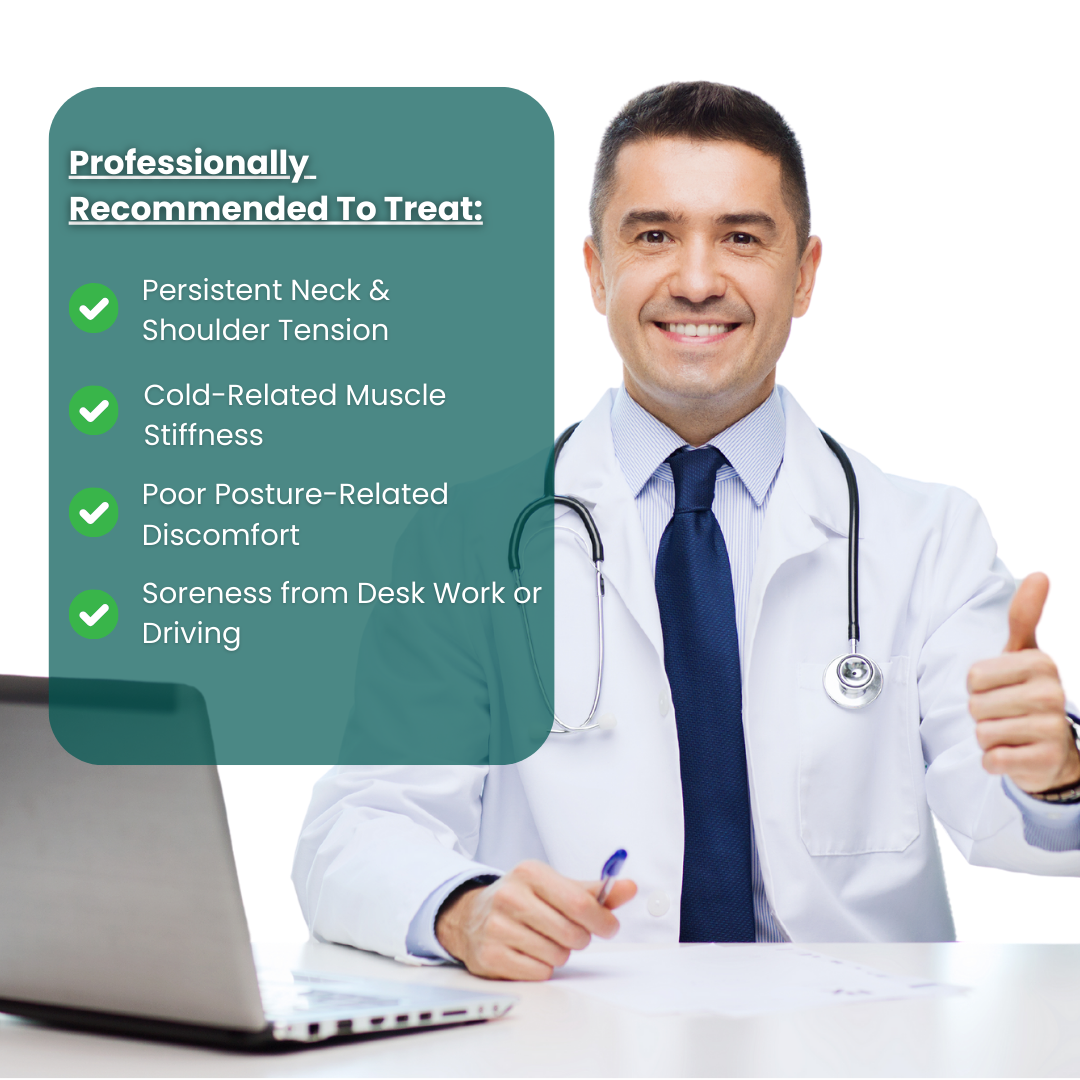 Avelena | WarmFlex™ Heizdecke für den Hals | Heizender Schal für den britischen Winter