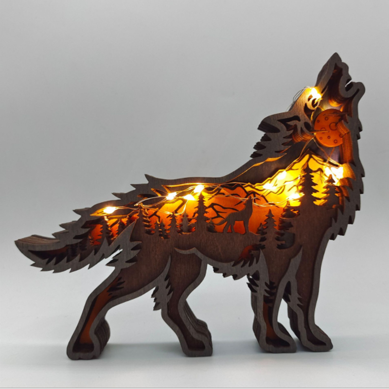 Avelena | 3D Kreative Holz Tier Schnitzerei Handwerk Geschenk