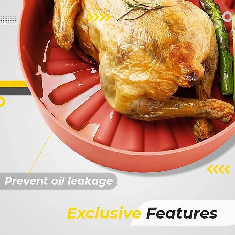 Avelena | Air Fryer Tablett Einfach zu reinigen Antihaft-Backgeschirr