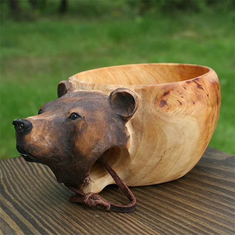 Avelena | Tierische Outdoor-Holzbecher