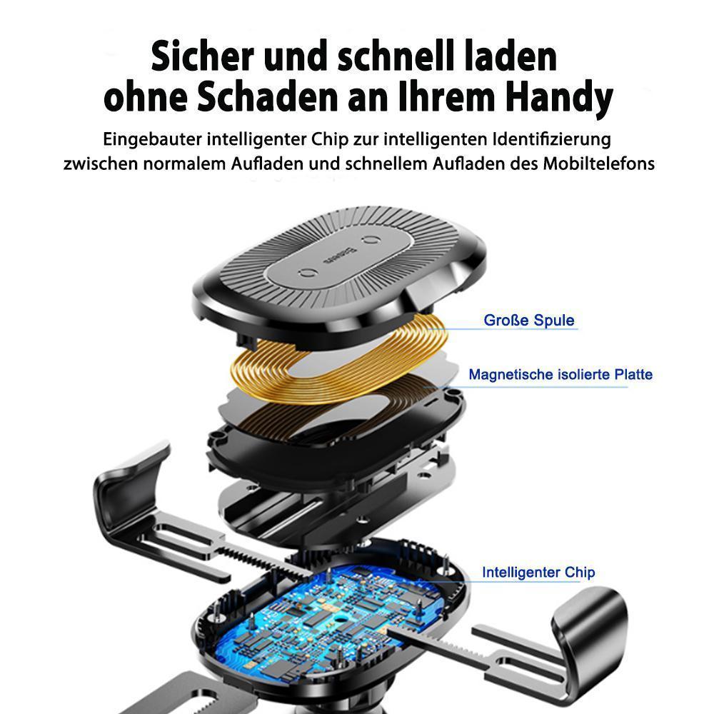 Avelena | 3 in 1 Kabelloses Ladegerät und Autotelefonhalter