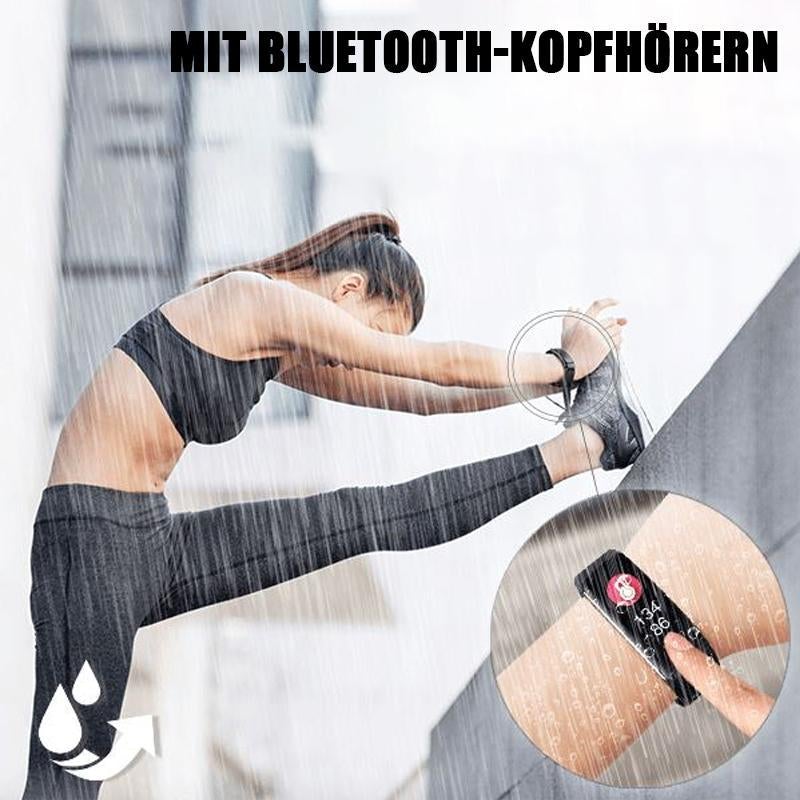 Avelena | 2-in-1-Smart-Armband mit Bluetooth-Kopfhörern
