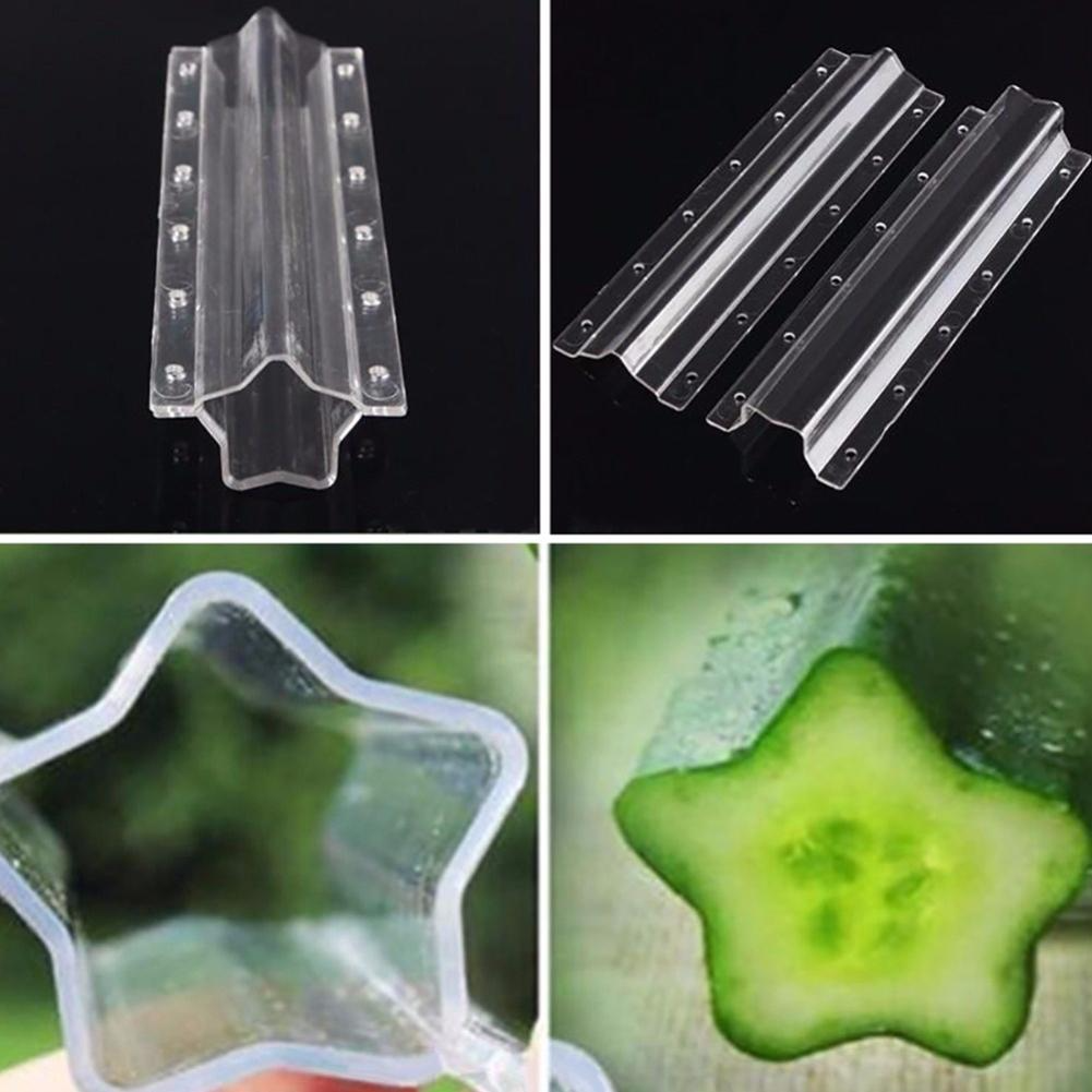 Avelena | Sternform Gemüseform für Gurken – Kreative Formschiene für Obst und Gemüse