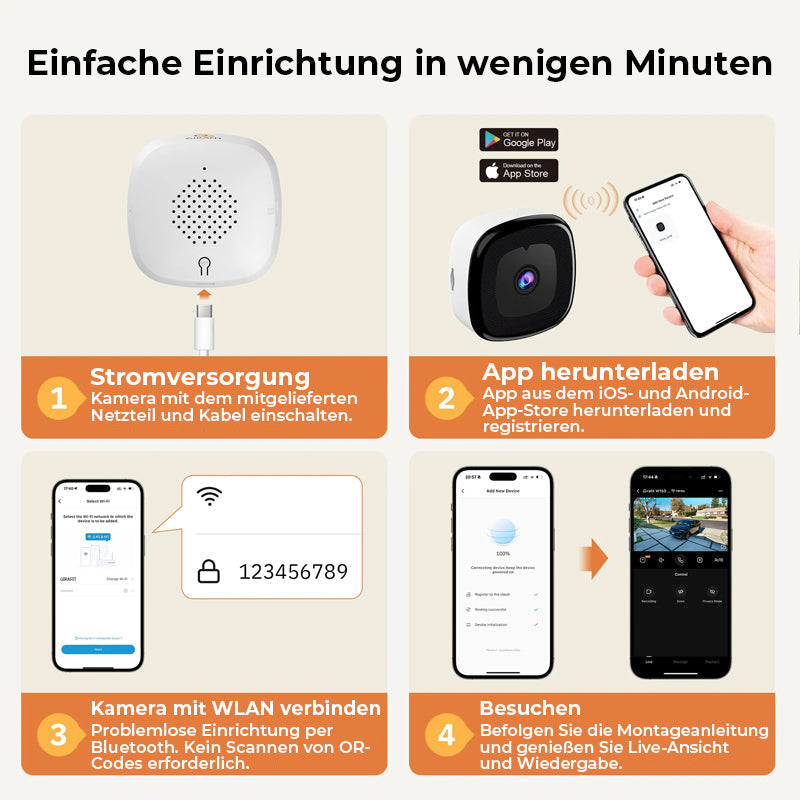 Avelena | WLAN-Fensterkamera
