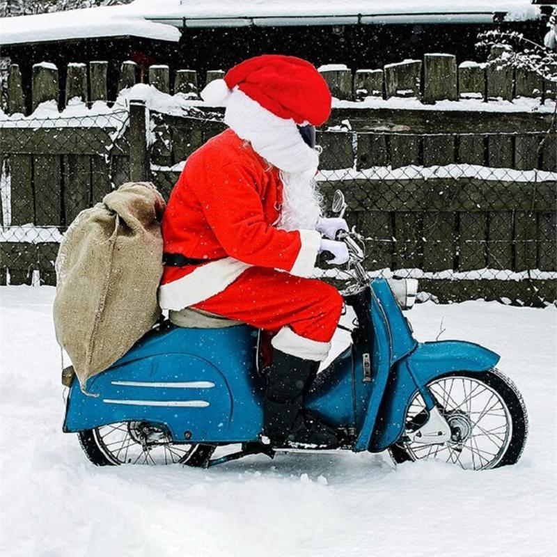 Avelena | Weihnachtsmann Motorradhelm Protektor