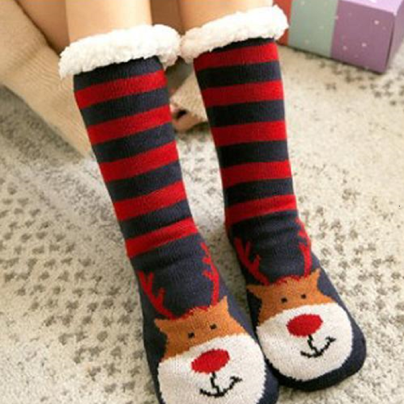 Avelena | Ultra-Plüsch Weiche Rutschfeste Socken, 1 Paar