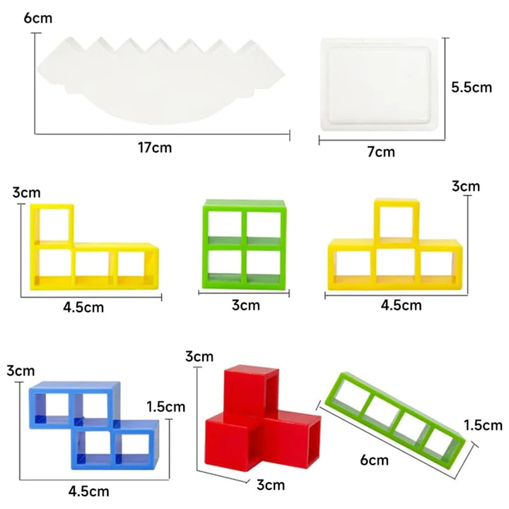 Avelena | TetrisMagnete Magnetisches Tetris-Set