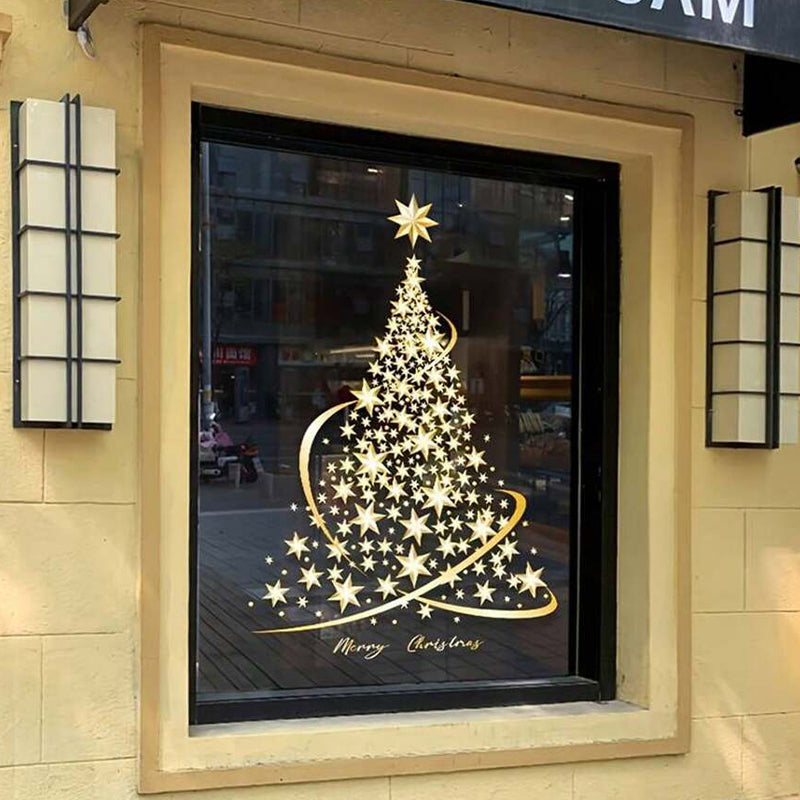 Avelena | Weihnachtsbaum-Fensteraufkleber