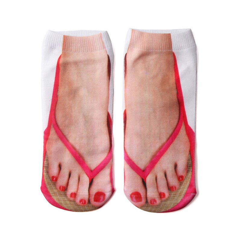 Avelena | Super bequeme Maniküre-Drucksocken