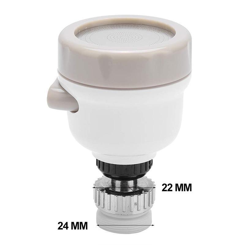 Avelena | Wasserhahnkopf - 360 ° drehbarer ABS-Wasserhahn-Sprühkopfhahn