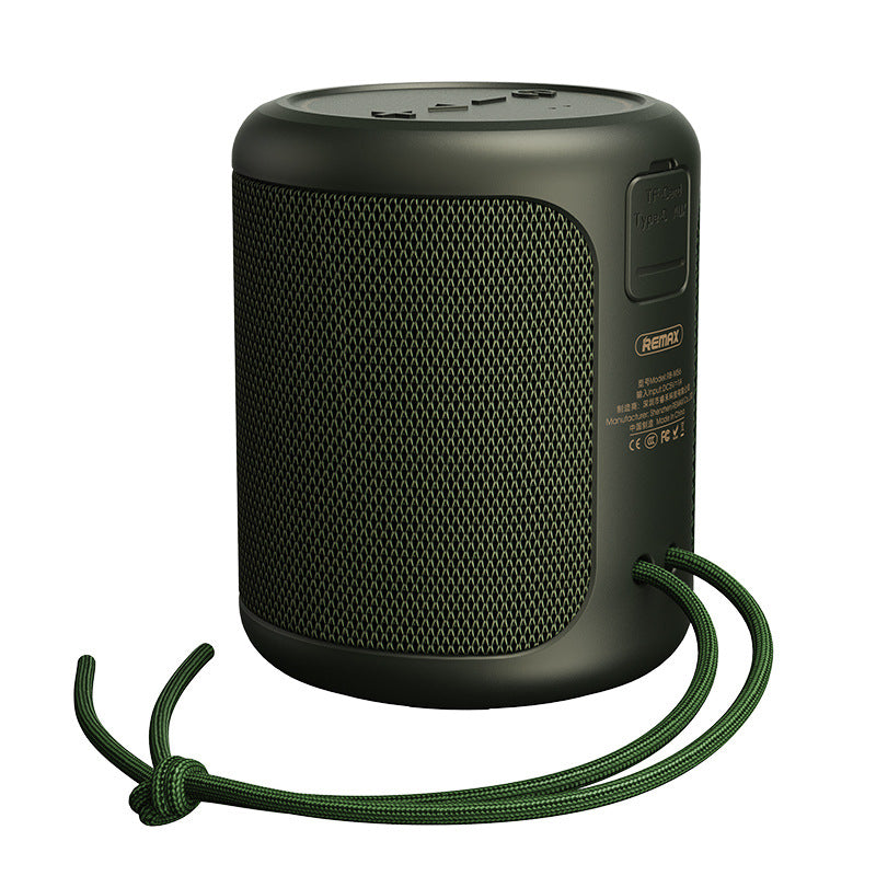 Avelena | Wasserdichter Bluetooth5.0 Stereo Kabel-/Drahtloslautsprecher, mit 24 Monaten Standby-Zeit, unterstützt TF-Karte & AUX-Kabel, für Zuhause, Büro, Party & Reisen