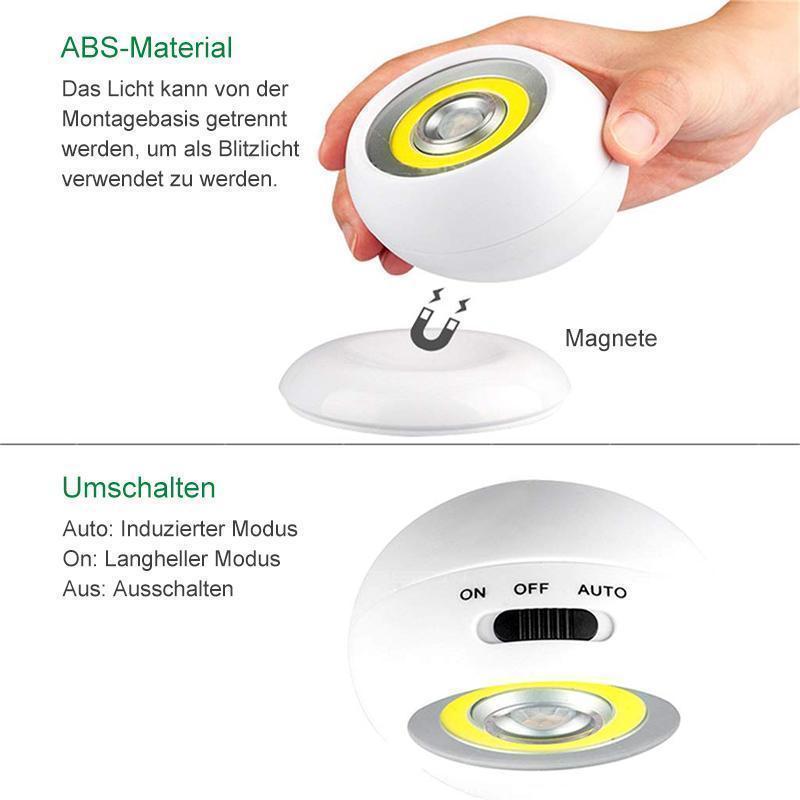 Avelena | Abnehmbares LED-Sensorlicht mit USB-Aufladung