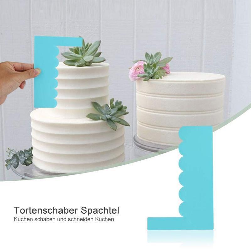 Avelena | 8-Style-Kuchenschaber notwendig für Kuchenliebhaber