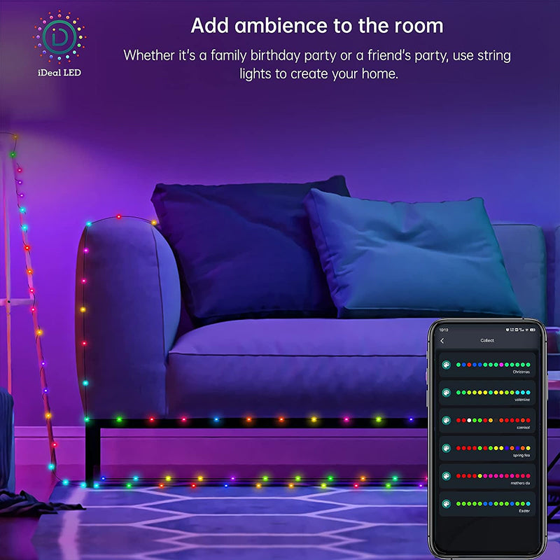 Avelena | Wi-Fi Bluetooth Smarte LED für Außenbereich