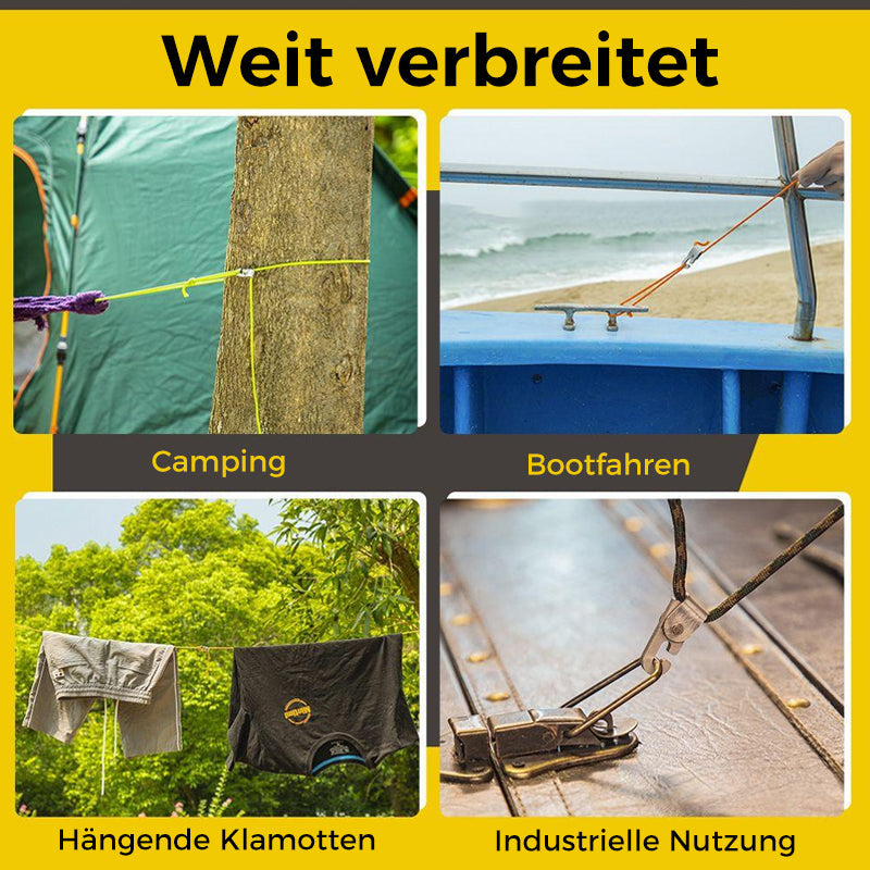 Avelena | Zelt automatischer Verschlusshaken(4 Stück/Packung)