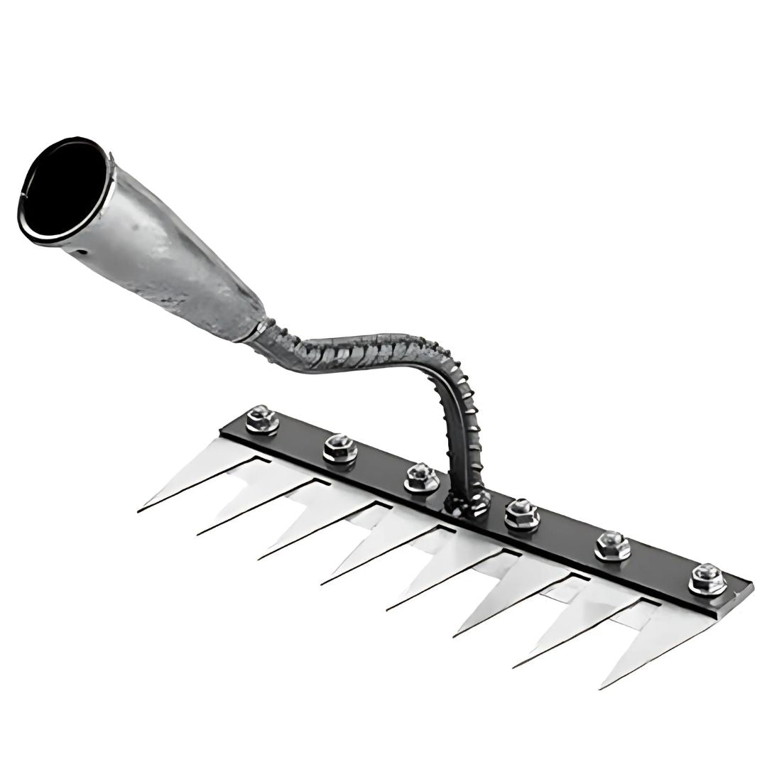 Avelena | Weed Rake | Ultra-durable steel teeth & ergonomic handle for effortless garden care