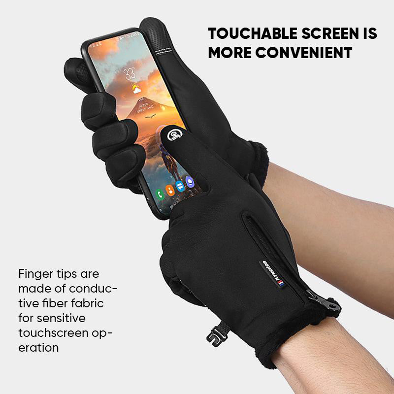 Avelena | Winter-Touchscreen winddichte Handschuhe