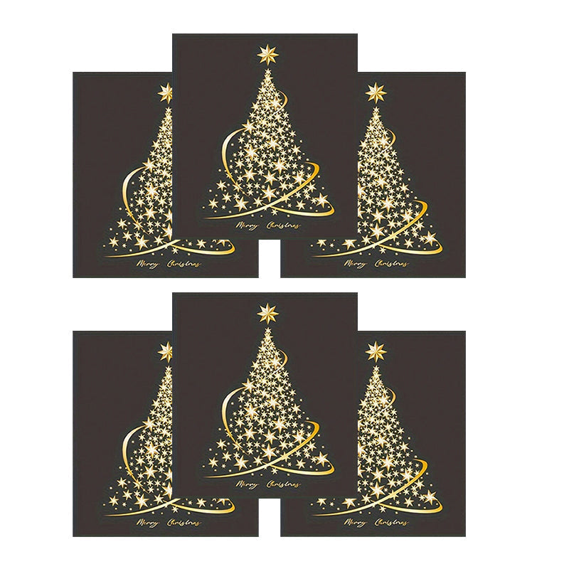Avelena | Weihnachtsbaum-Fensteraufkleber