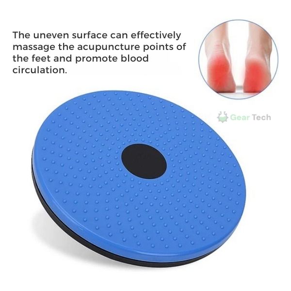 Avelena | Taille Flüster Drehplatte Pro | Magnetisches Massage Balance Board für Kernstärke & Taillentraining zu Hause