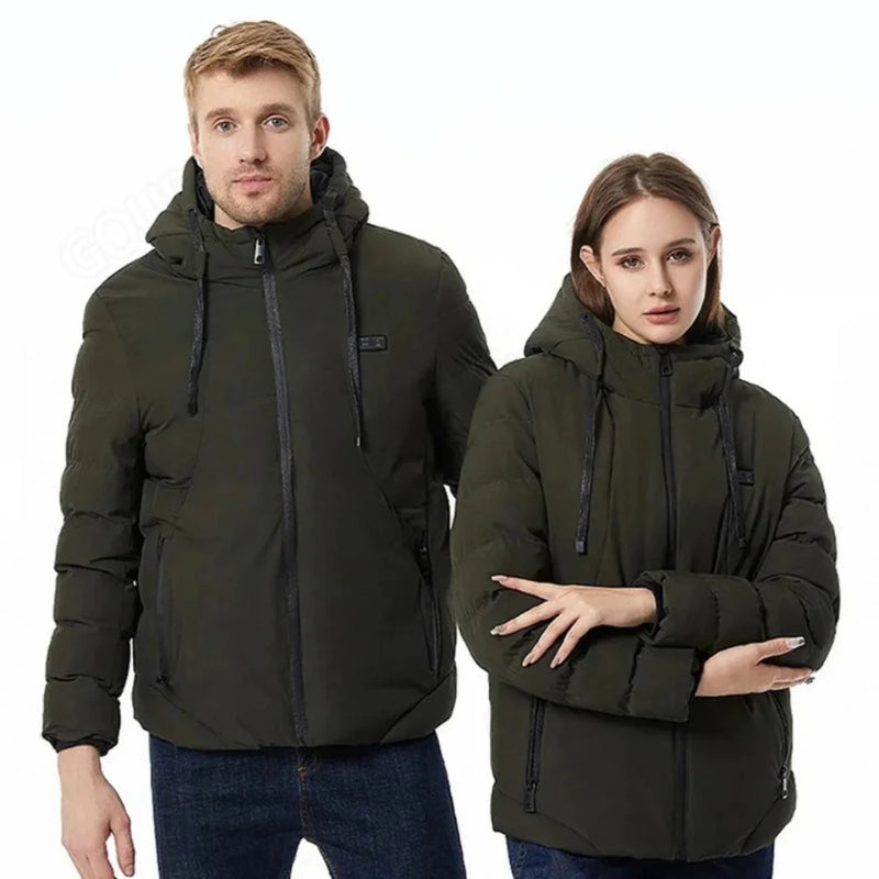 Avelena | Heated Puffer Jacket – Wiederaufladbare beheizte Jacken mit Batteriepack, bester beheizter Wintermantel für Männer & Frauen UK