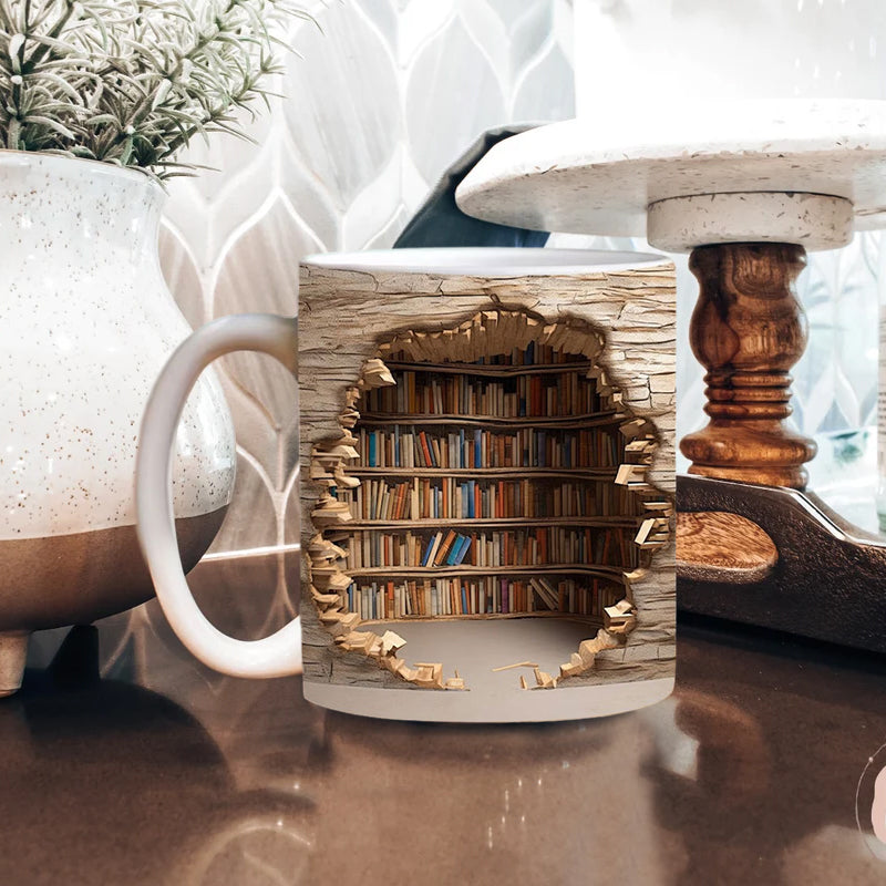 Avelena | 3D Bücherregal Tasse