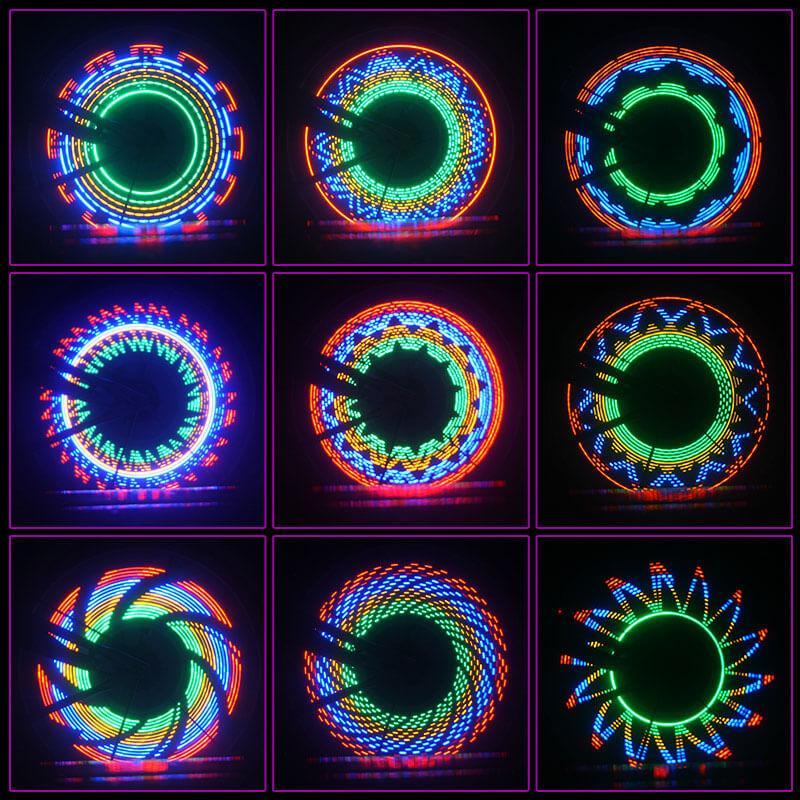Avelena | 3DBicycle Speichen LED Lichter
