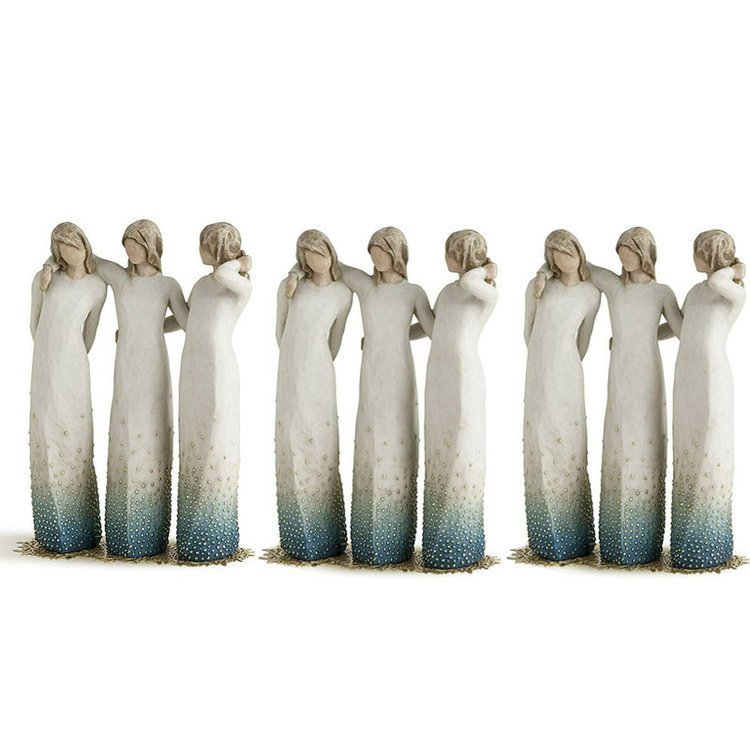 Avelena | By My Side, skulptierte handgemalte Figur