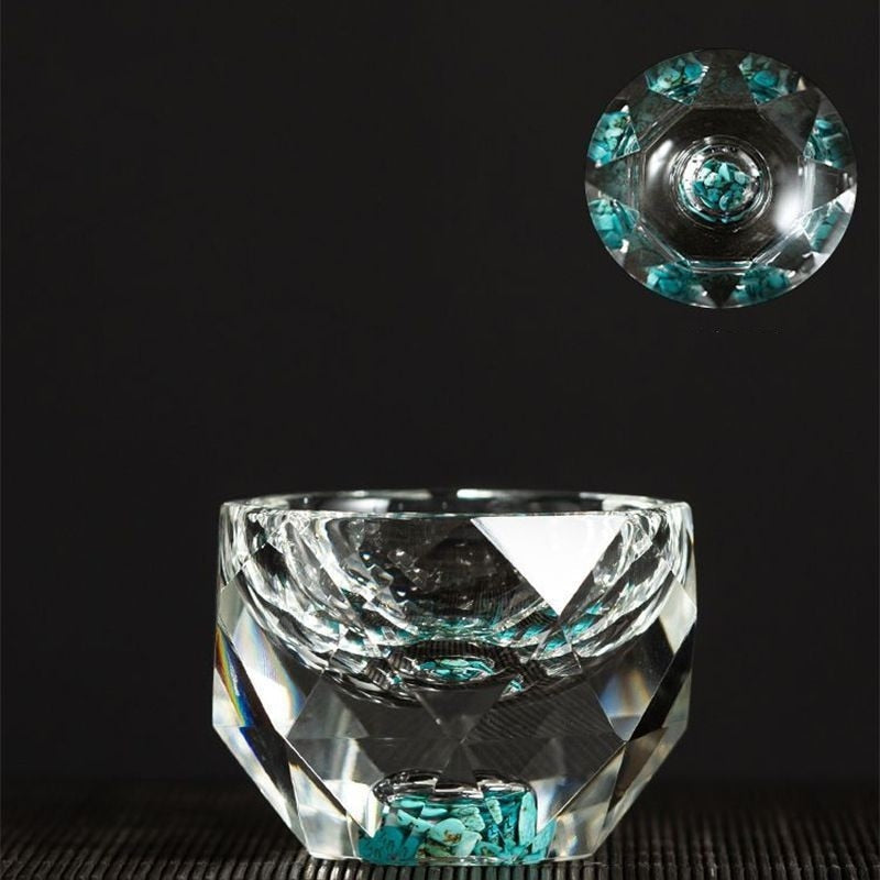 Avelena | 50ml diamantgeschliffene Kristall Getränkegläser Wodka Schnapsgläser Weingläser Whiskey Gläser Spirituosen Sake Soju Brandy Teetasse